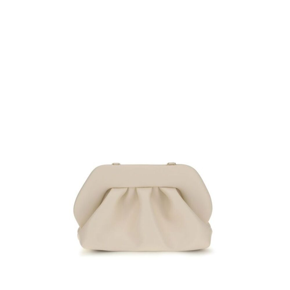 THEMOIRè Beige Polyethylene Clutch Women's Bag